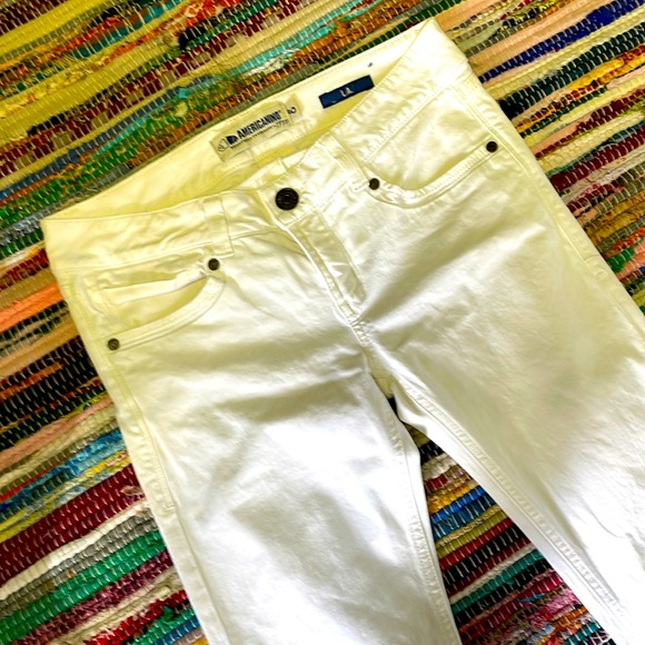 Americanino Cream LA Skinny Butt Lifting Pants-#1826 - Picture 1 of 13